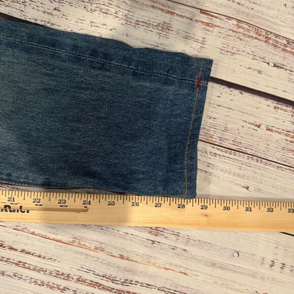 Norman Russell Selvedge Jeans 30x29 Cookie Slim Beach Wash USA Made - Picture 11 of 11